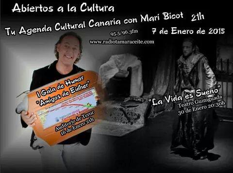 Juanka en «Abiertos a la cultura»