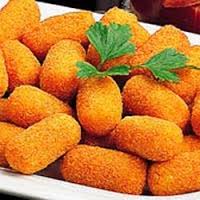 Croquetas de bacalao, ‘En la cocina’