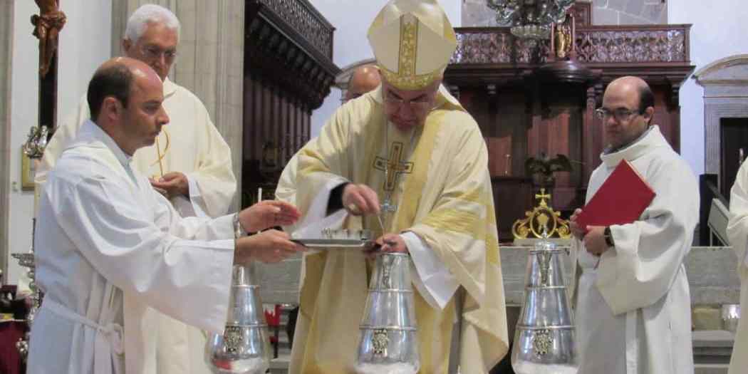 Aquí puedes ver la Misa Crismal celebrada este martes