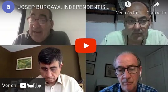 Josep Burgaya, Javier Marijuán y Siscu Baiges, en ‘Solidaridad’