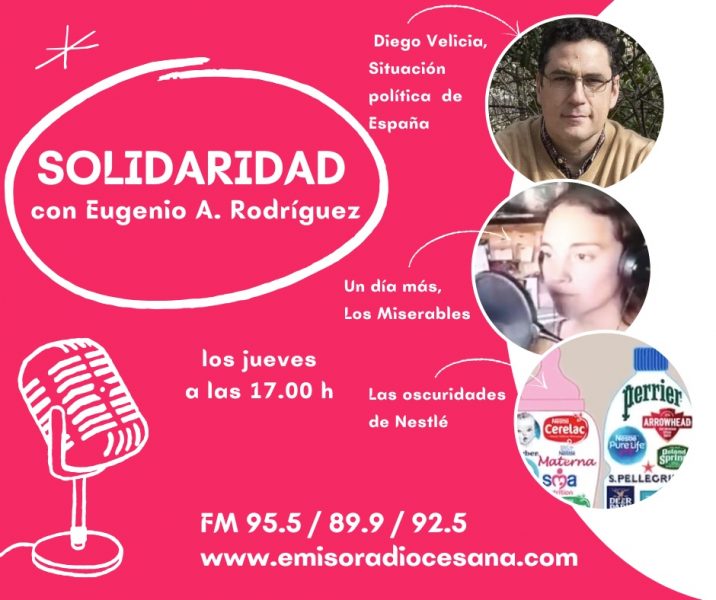 Diego Velicia, en ‘Solidaridad’